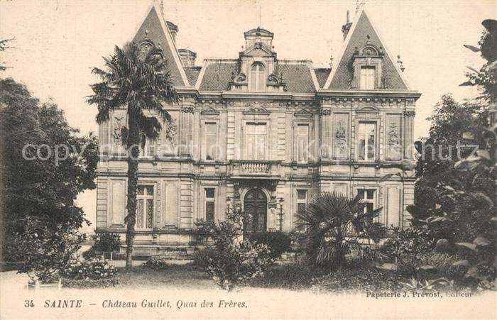 Saintes Charente-Maritime Chateau Guillet Quai des Freres
