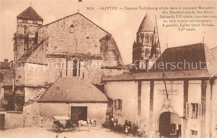 Saintes Charente-Maritime Caserne Taillebourg