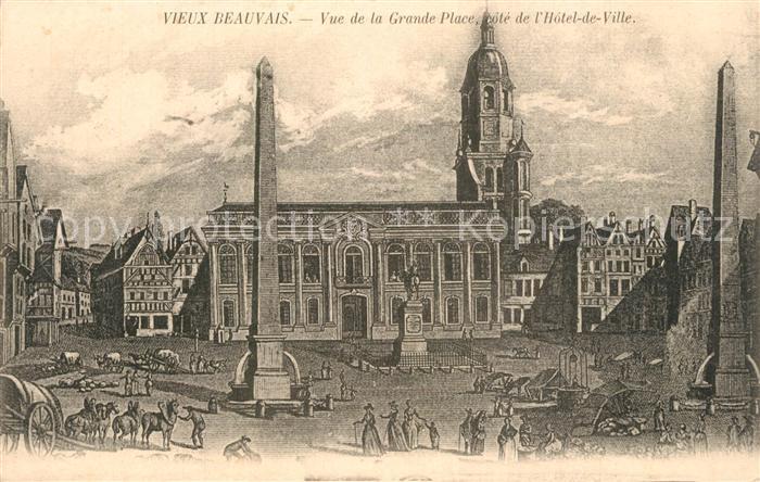 Beauvais 60 Grande Place Hotel de Ville