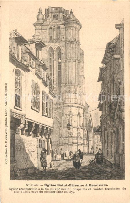 Beauvais 60 Eglise Saint-Etienne