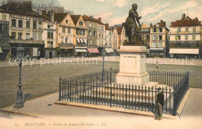 Beauvais 60 Statue de Jeanne-Hachette