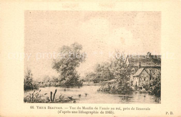 Beauvais 60 Moulin de l'Amie au Roi