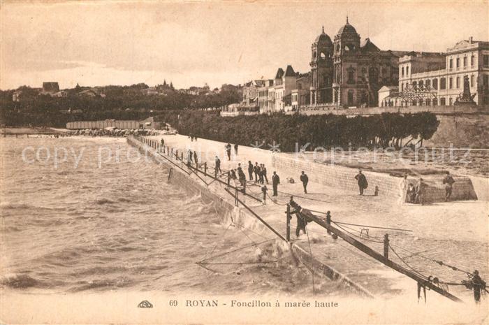 Royan 17 Foncillon a Maree Haute