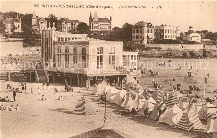 Royan 17 Pontaillac La Restauration