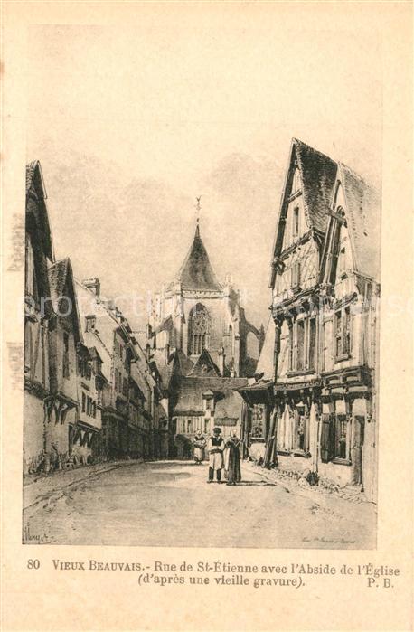 Beauvais 60 Rue de St. Etienne Eglise