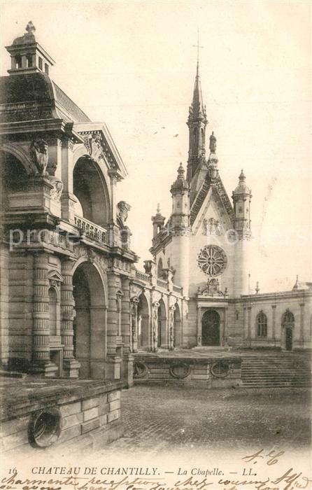 Chantilly Oise Chapelle