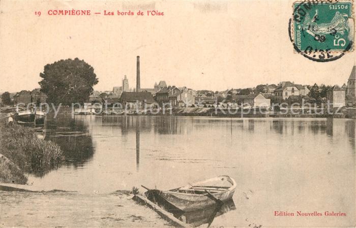 Compiegne Oise Les bords de L Oise