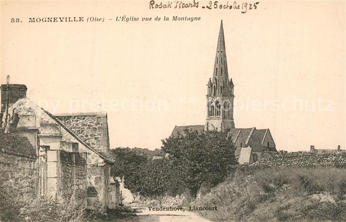 Mogneville Oise Eglise