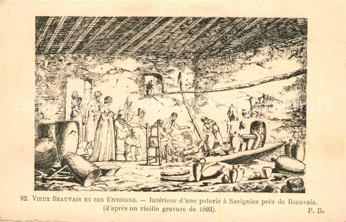 Beauvais 60 Poterie a Savignies