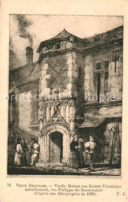 Beauvais 60 Vieille Maison rue Sainte Veronique