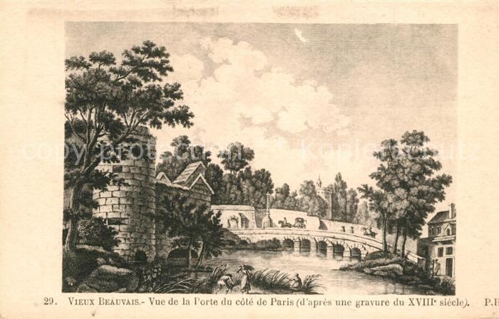 Beauvais 60 Porte du cot? de Paris