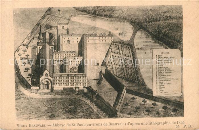 Beauvais 60 Abbaye de St. Paul