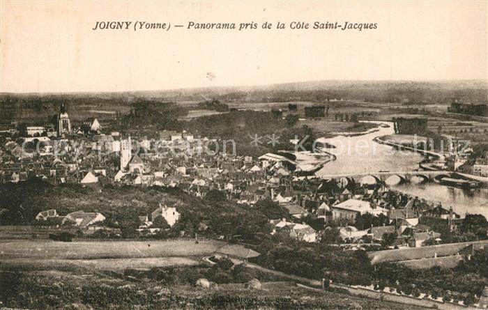 Joigny Yonne Panorama Cote Saint Jacques