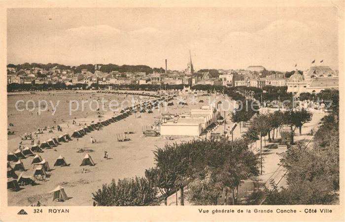 Royan 17 Grande Conche Cote Ville