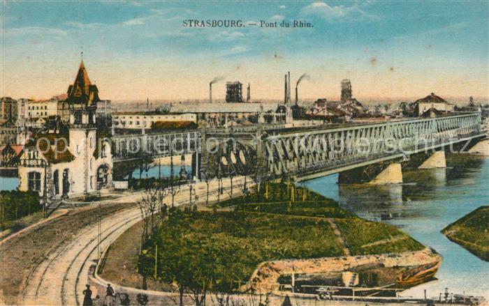 Strasbourg Alsace Pont du Rhin