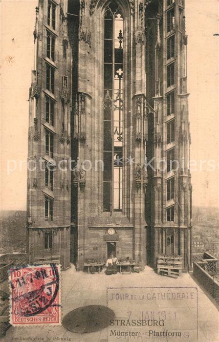 Strasbourg Alsace Muenster Plattform