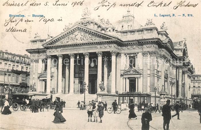 Bruxelles Bruessel Bourse