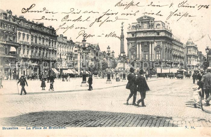 Bruxelles Bruessel Place de Brouckere