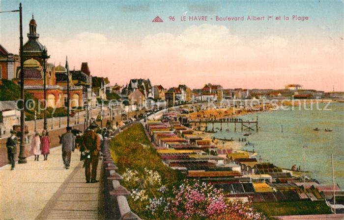 Le Havre Boulevard Albert Plage