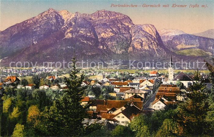 GARMISCH-PARTENKIRCHEN Bayern Panorama Kramer