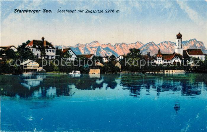 Seeshaupt Starnberger See Zugspitze