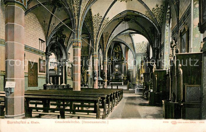 Bornhofen Kamp Gnadenkirche Innenraum