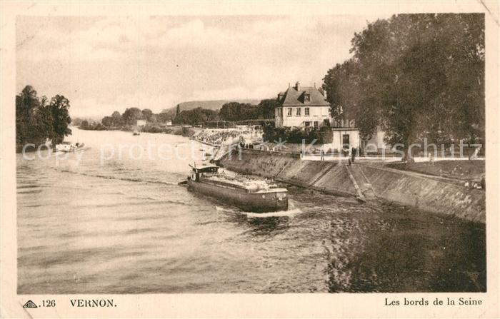 Vernon Ardeche Les bords de la Seine