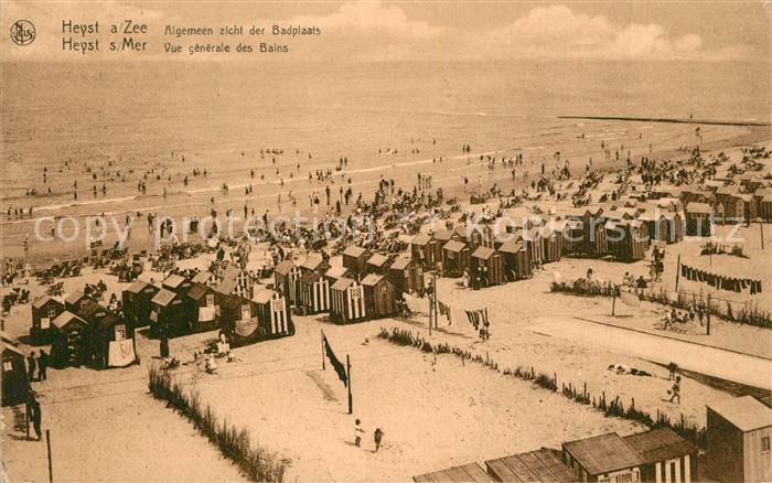 Heyst-sur-Mer Algemee zicht der Badplaats