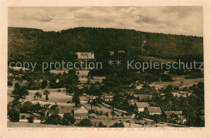 Winterkasten Lindenfels Eleonoren Heilstaette