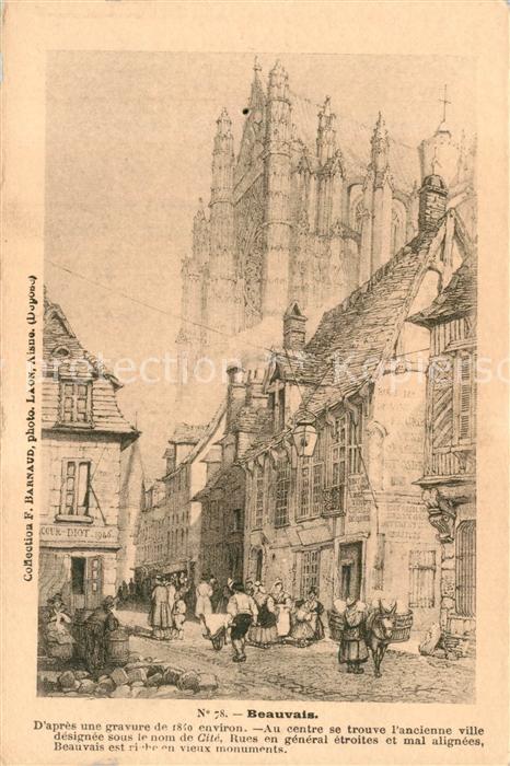 Beauvois Stadtpanorama