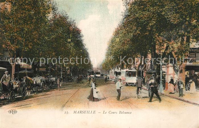 Marseille Bouches-du-Rhone Le Cours Belsunce
