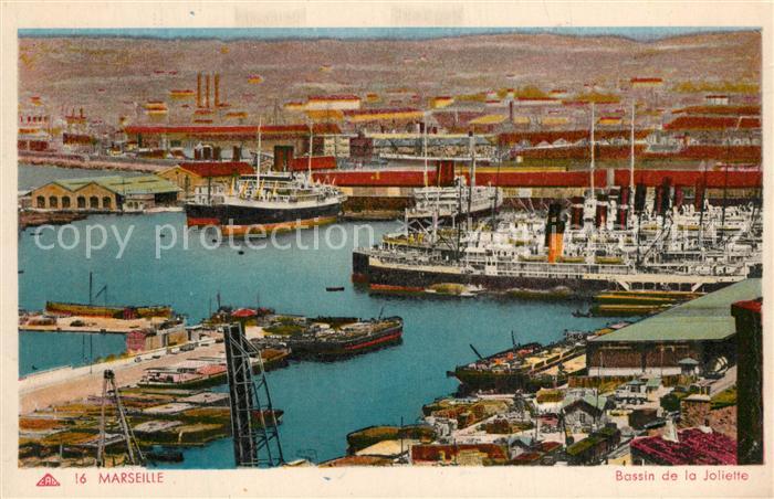 Marseille Bouches-du-Rhone Bassin de la Joliette