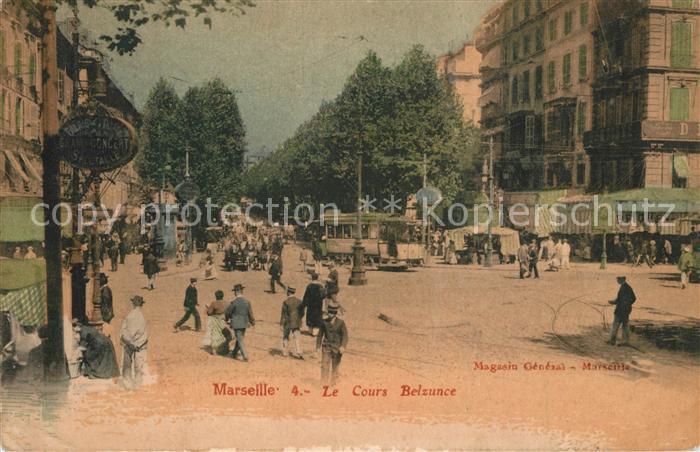 Marseille Bouches-du-Rhone Le Cours Belzunce