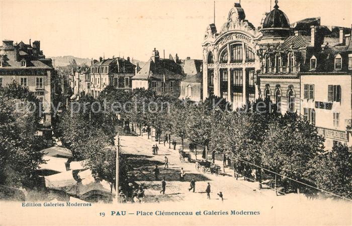 Pau 64 Place Clemenceau Galeries Modernes