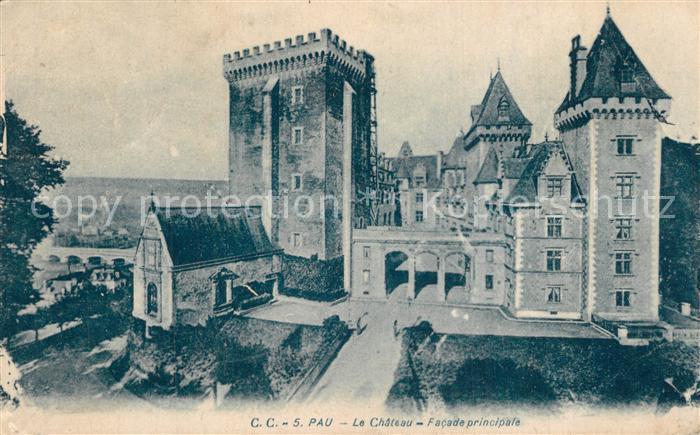 Pau 64 Chateau Facade principale