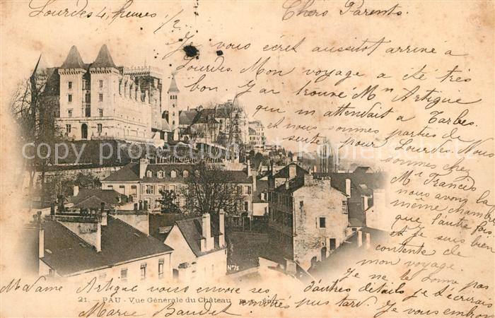 Pau 64 Panorama Chateau