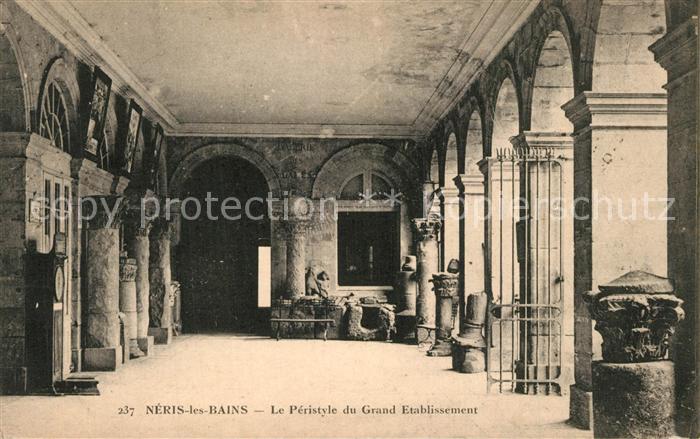 Neris-les-Bains Peristyle du Grand Etablissement
