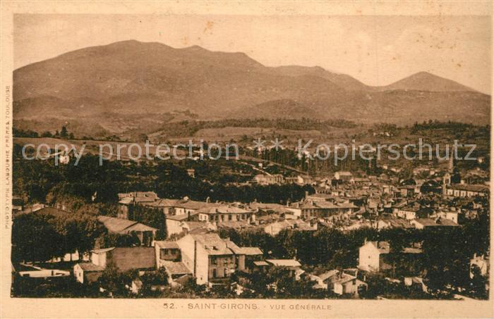 Saint-Girons Ariege Panorama