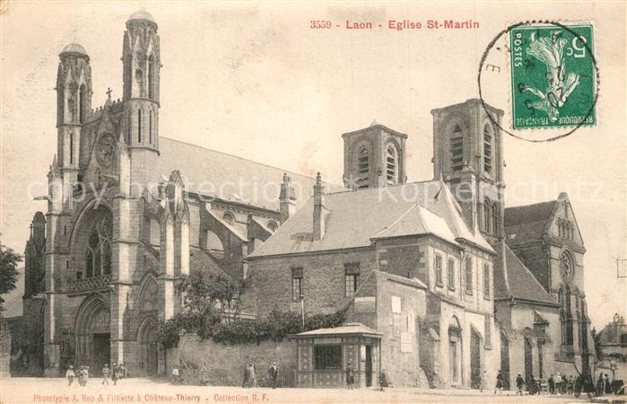 Laon Aisne Eglise Saint Martin