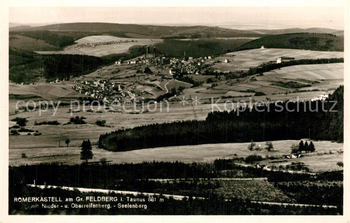 Grosser Feldberg Taunus Roemerkastell Nieder Oberreifenberg Seelenberg