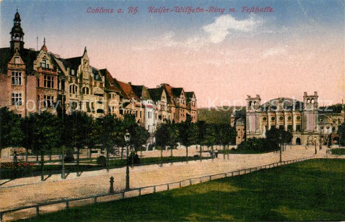 Coblenz Koblenz Kaiser Wilhelm Ring Festhalle