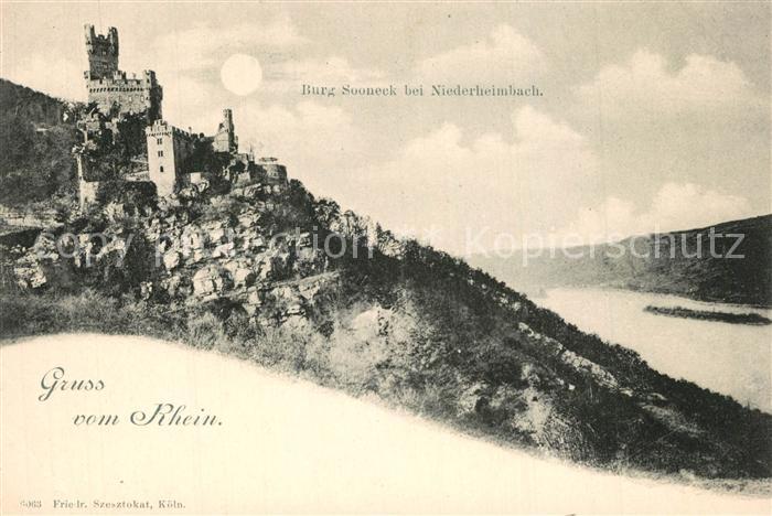 Niederheimbach Bingen Burg Sooneck
