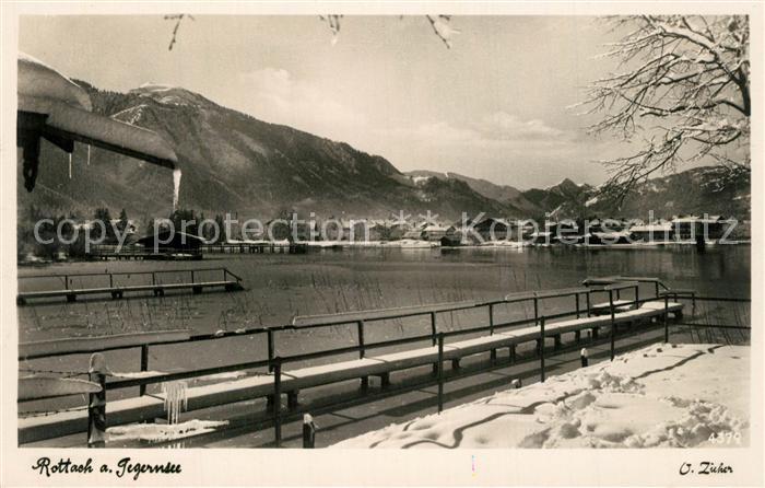 Rottach-Egern Panorama Winterlandschaft