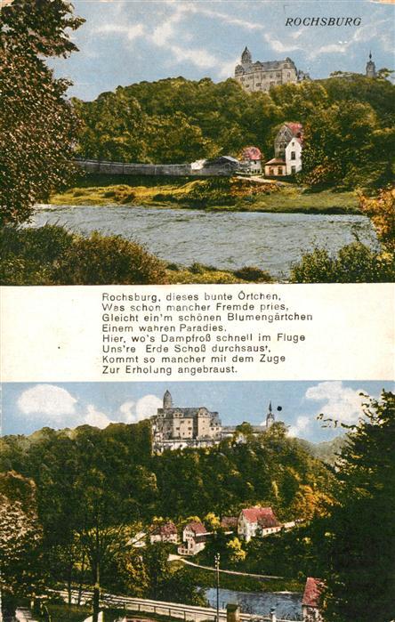 Rochsburg Schloss Panorama Gedicht