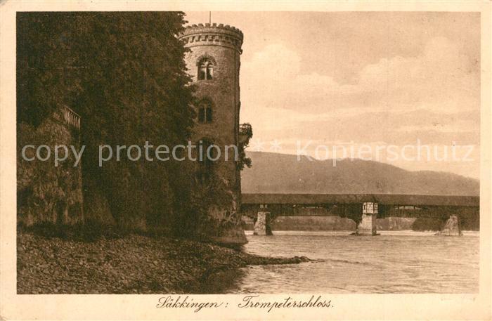 Saeckingen Bad Trompeterschloss