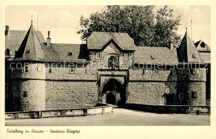 Friedberg Hessen Vorderes Burgtor