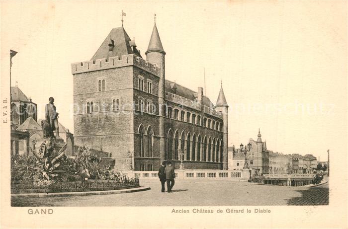 Gand Belgien Chateau de Gerard le Diablo
