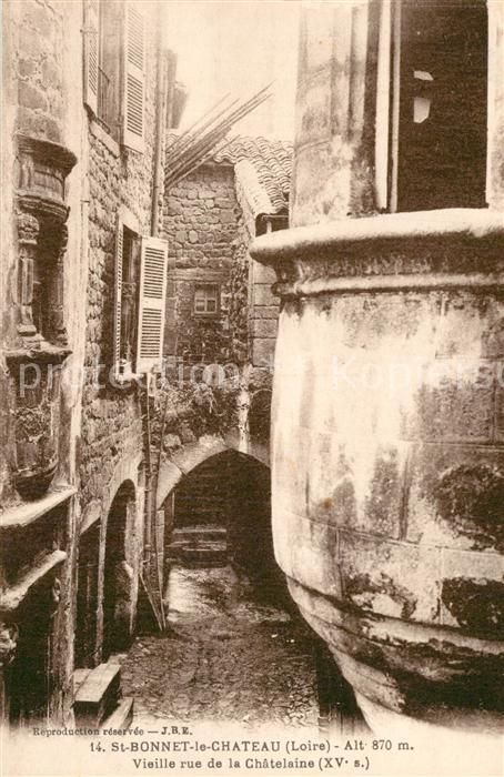 Saint-Bonnet-le-Chateau Vieille rue de la Chatelaine