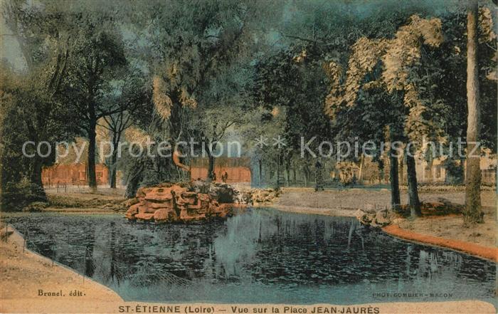 Saint-Etienne 42 Loire Vue sur la Place Jean Jaures