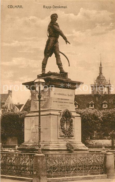 Colmar Haut Rhin Elsass Rapp Denkmal